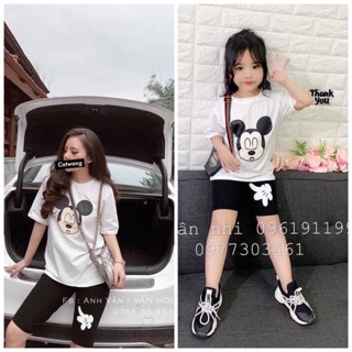 Bán sỉ bộ đôi mickey cho mẹ và bé