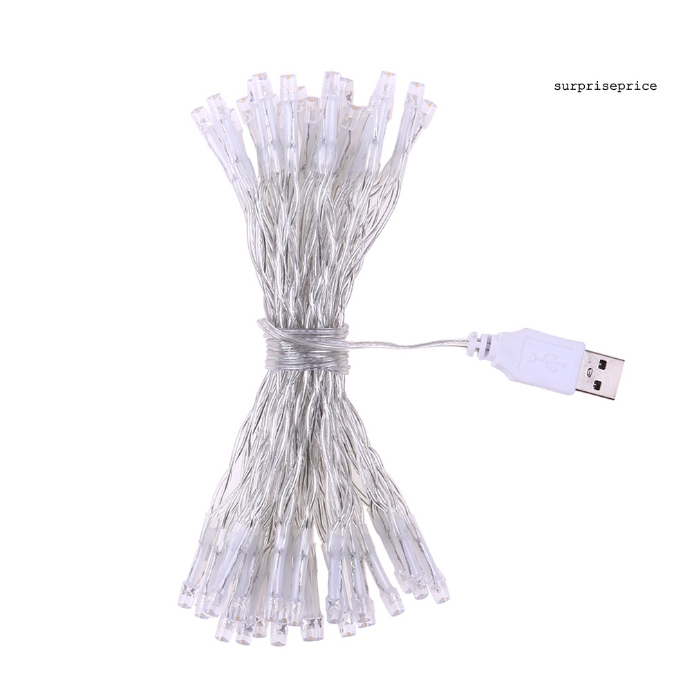 Dây đèn LED 40 bóng 435cm trang trí tiệc đa năng