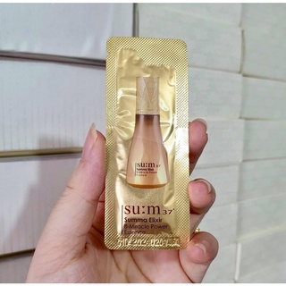 Tinh chất vàng chống lão hóa, nâng cơ, se khít lỗ chân lông Su:m37 Summa Elixir 8 Miracle Power Esence 1ml