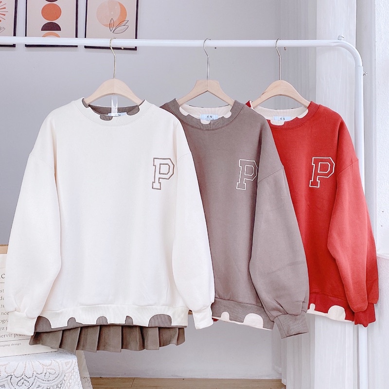 sweater chữ P