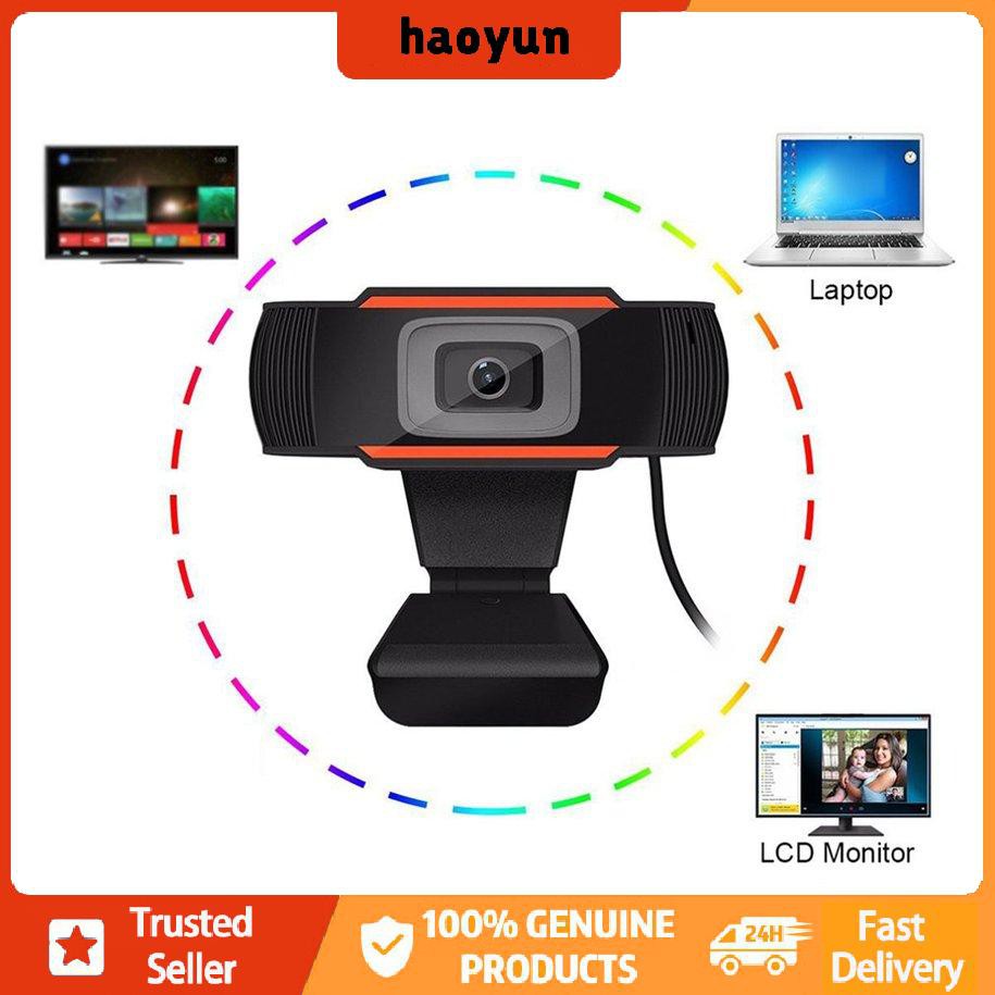 🚀Bán chạy nhất🚀 Webcam USB 2.0 HD 720p 30 độ có thể xoay kèm micro cho PC