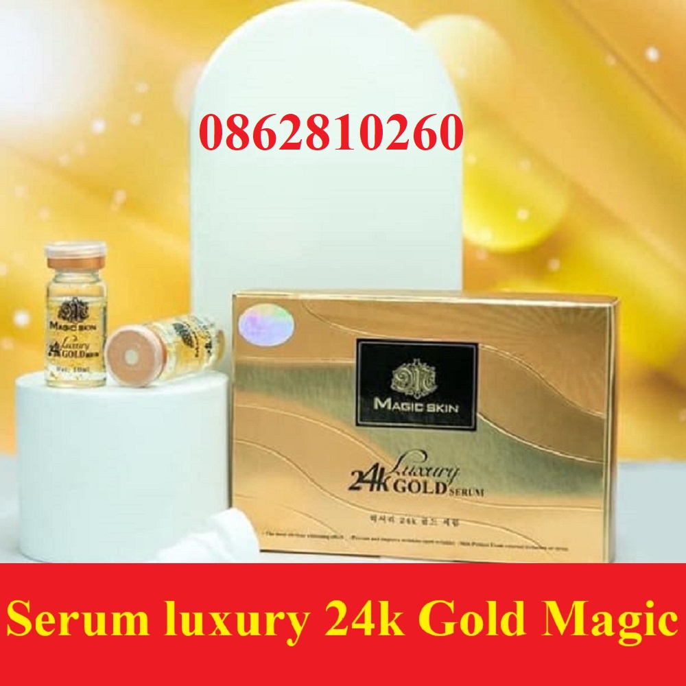 Serum 24K Dưỡng Da đẳng cấp Luxury 24K Gold Serum Magic Skin
