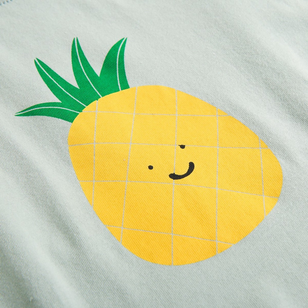 Bộ đồ Sanlutoz vải cotton họa tiết dễ thương thời trang mùa hè cho bé trai