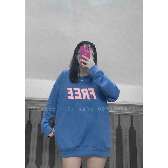 Áo Sweater Nỉ hoạ tiết - Chất nỉ có lót bông - Dành cho người dưới 55kg | BigBuy360 - bigbuy360.vn