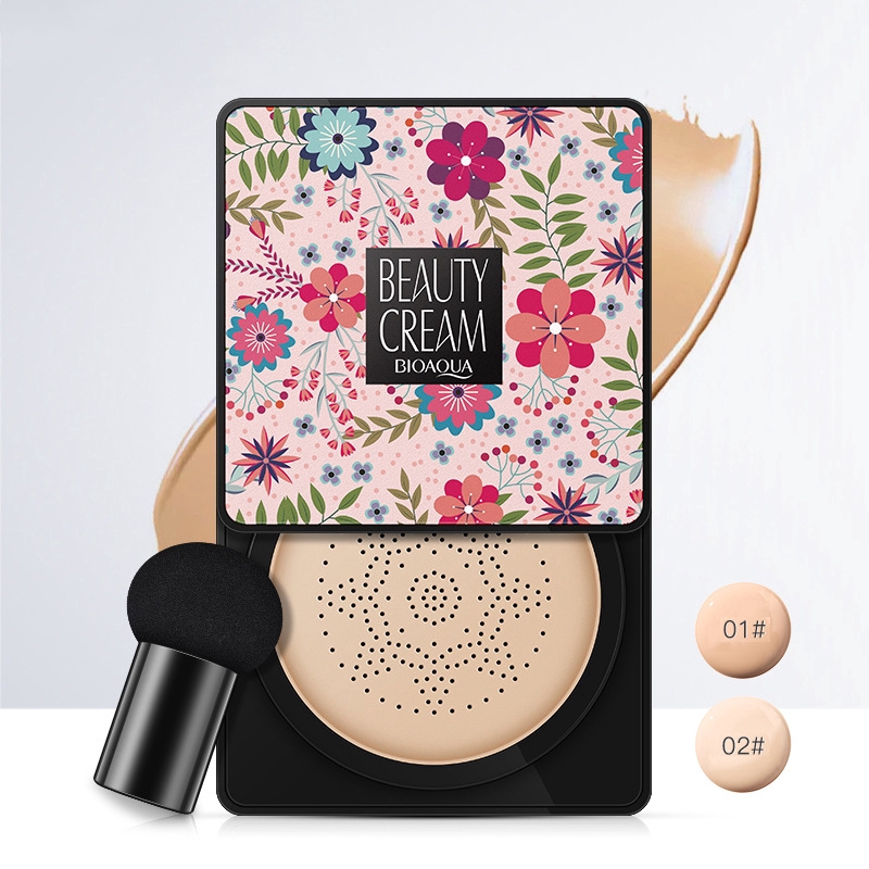 Kem nền BB làm trắng dưỡng ẩm kiềm dầu kèm cọ trang điểm | BigBuy360 - bigbuy360.vn