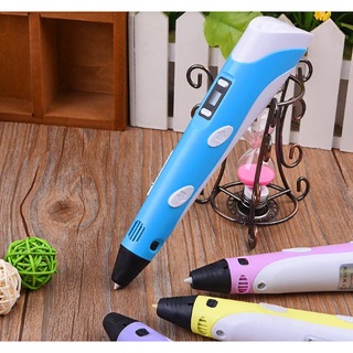 Bút vẽ hình 3d pen sáng tạo thông mình - tặng 4 cuộn mực 10m