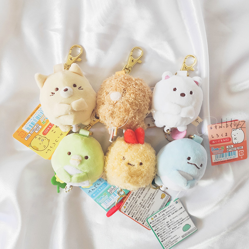 Móc Khóa Hình Sumikko Gurashi San-x Nhồi Bông Dễ Thương