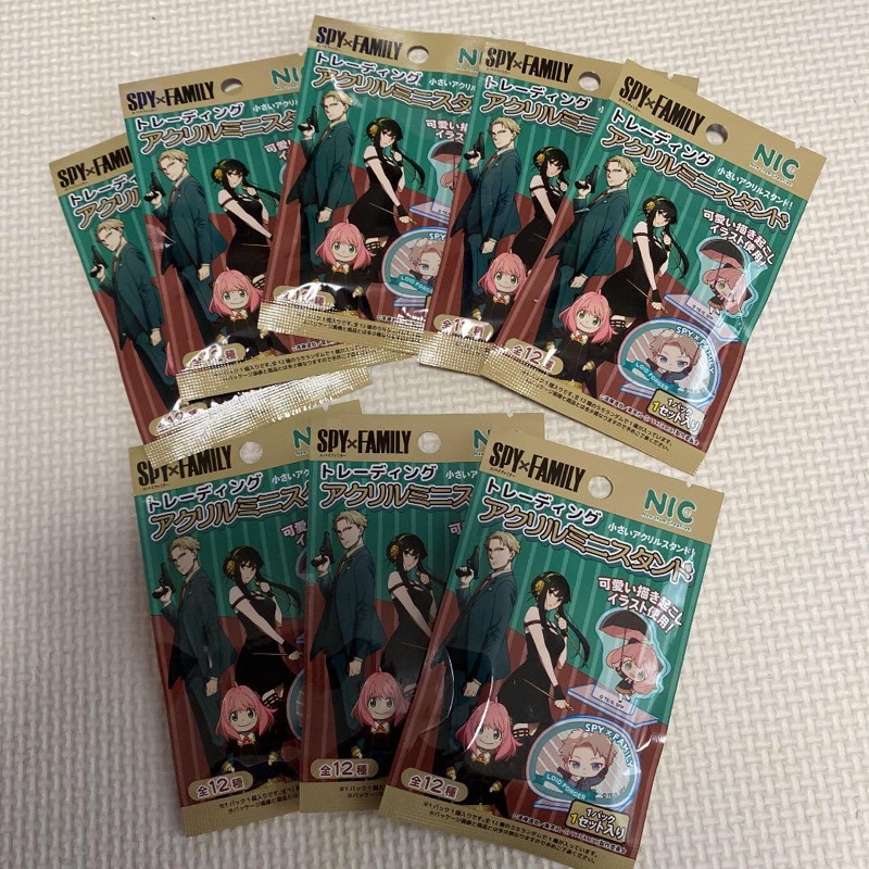 Pack Spy x Family mini standee Gói nhân phẩm