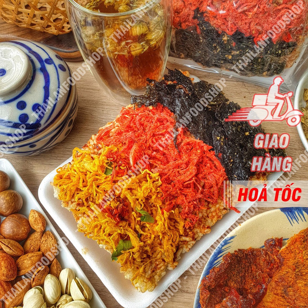 Cơm Cháy Mix 3 Vị Túi 230Gr - 250Gr (Tùy Gói)