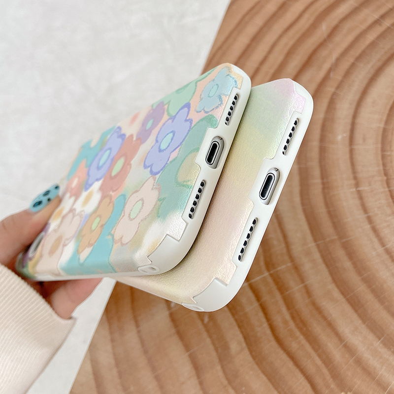 Ốp Điện Thoại Da Cừu Họa Tiết Hoa Xinh Bắt Mắt Cho Iphone 12 Pro Max Mini Iphone Se2020 11pro Max Ix Xr Xs Max 7 8 Plus | BigBuy360 - bigbuy360.vn