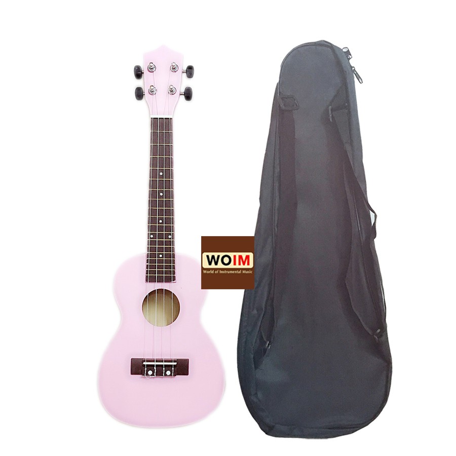 Đàn Ukulele Concert Woim 33A19 Size 23 Tặng kèm bao vải thời trang - HÀNG CÓ SẴN