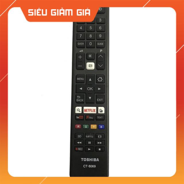 Remote điều khiển Tivi TOSHIBA LCD/LED Hàng Xịn Loại Đẹp Cứng Cáp - Giá tốt nhất