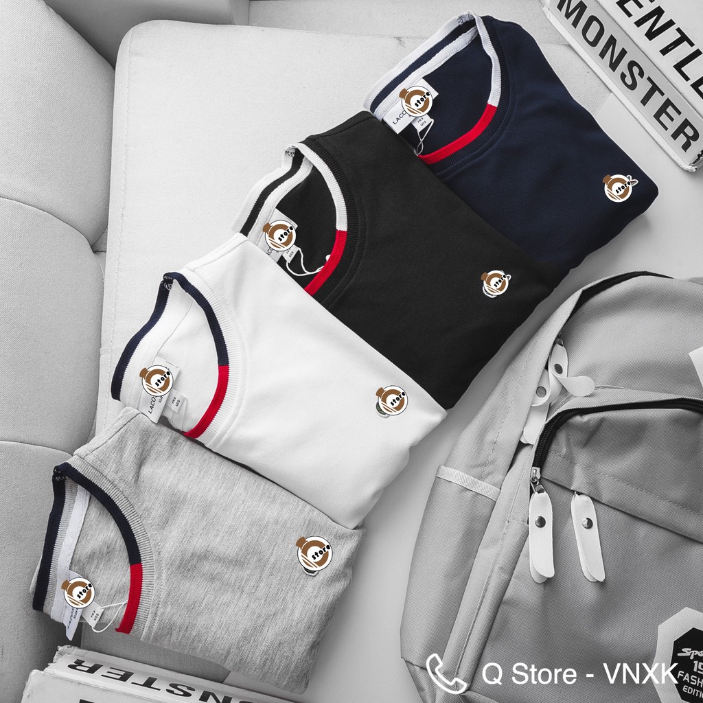 Áo Thun T-Shirt Cá Sấu Cao Cấp (ẢNH THẬT 100%)