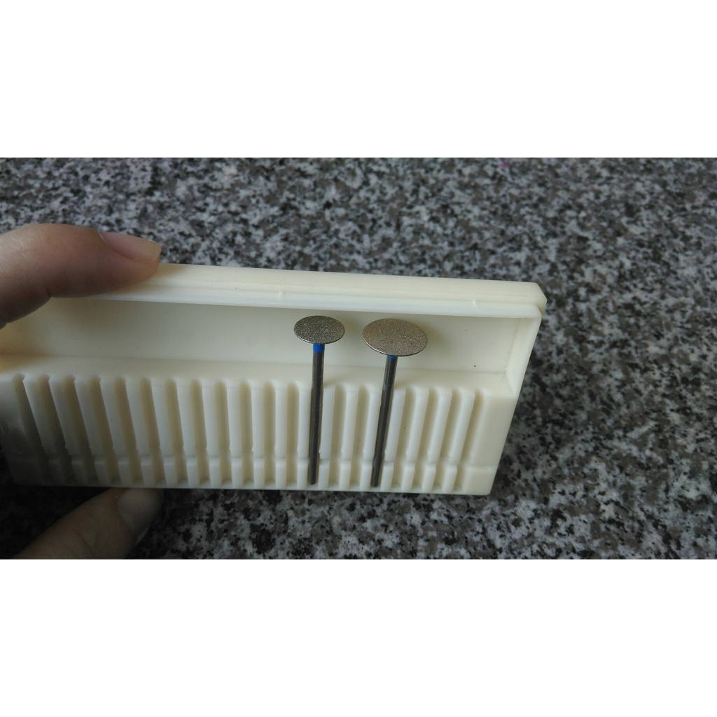Mũi Mài Cắt Mini Siêu Mỏng  trục 2.35mm Dạng Đĩa Tròn Nút Áo