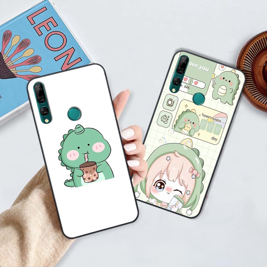 Ốp Huawei Y9 2019 / Y9 Prime 2019 in hình khủng long Dino siêu dễ thương