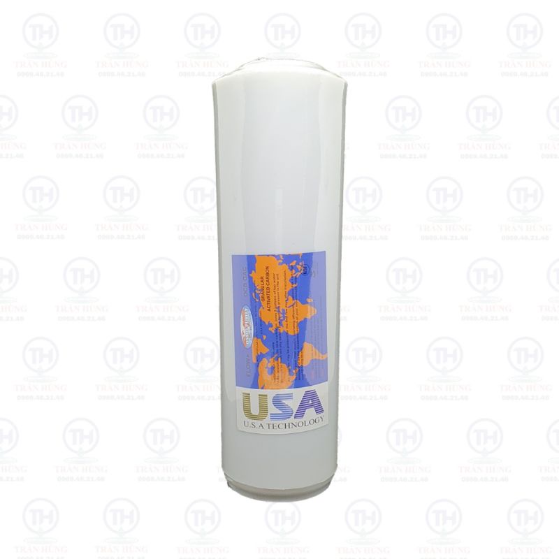 Lõi Lọc Số 2 OCB 10 Inch Than Hoạt Tính Dạng Hạt