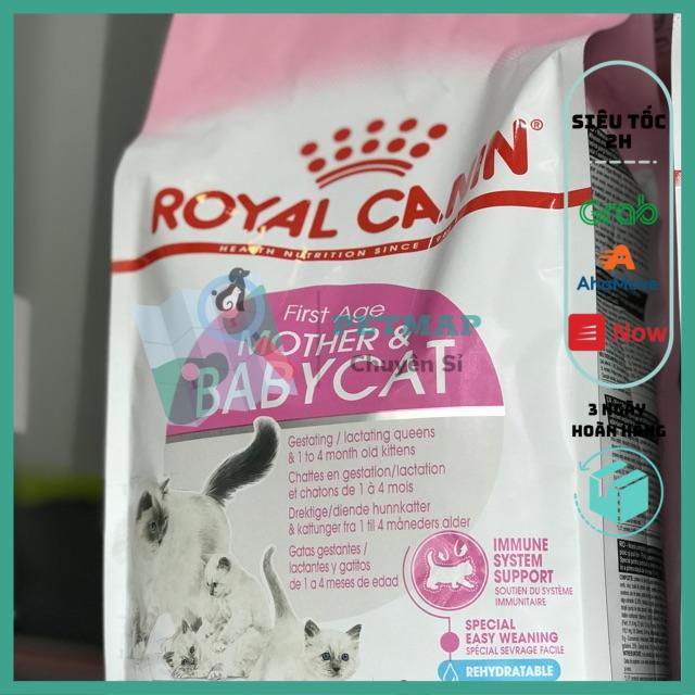 [Mã PET50K giảm Giảm 10% - Tối đa 50K đơn từ 250K] Thức ăn cho mèo con 2 tháng Royal Canin Mother &amp; Baby Cat 2kg