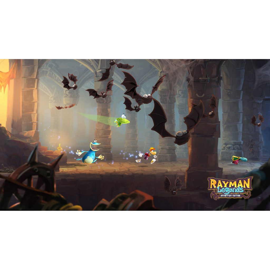 Băng Game Nintendo Switch - Rayman Legends Definitive Edition (Nguyên Seal) Hệ US