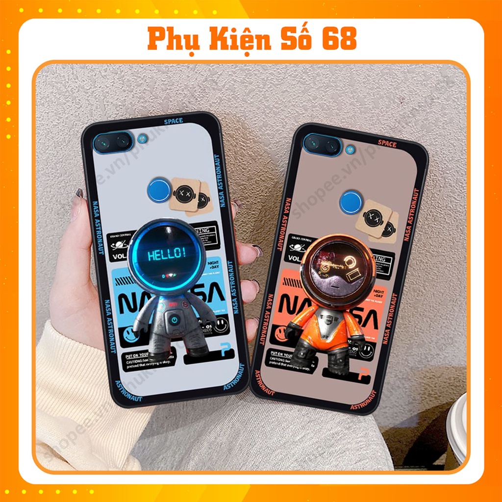 Ốp lưng Xiaomi Mi 8 SE / Mi 8 Lite hình người máy, robot nasa đáng yêu dễ thương