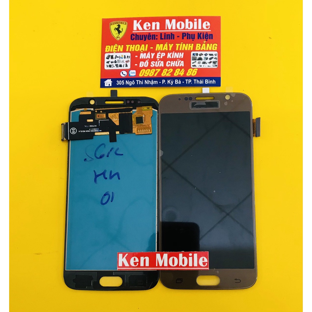 màn Hình Samsung Galaxy S6 / G920F Loại INELL, Phản Quang Mỏng, Màu Vàng Sậm