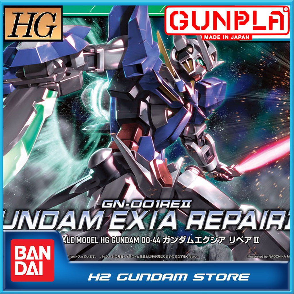 [Mã TOYDEC hoàn 20K xu đơn 50K] Mô hình Bandai HG 1/144 GN-001REII Gundam Exia Repair II (Gundam Mod