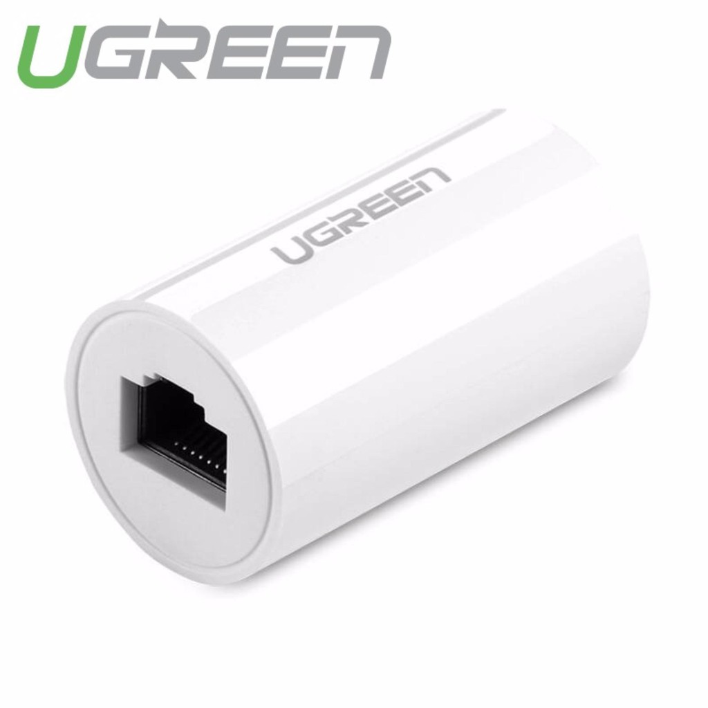 Đầu nối mạng RJ45 hình tròn màu trắng UGREEN 20391 - Hàng Chính Hãng