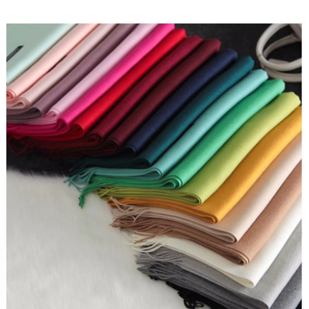Khăn Choàng Cổ, Khăn len quàng cổ nữ, Khăn Cashmere Bốn Mùa Thời Trang cho Nữ - Kích thước 85cm x 175cm