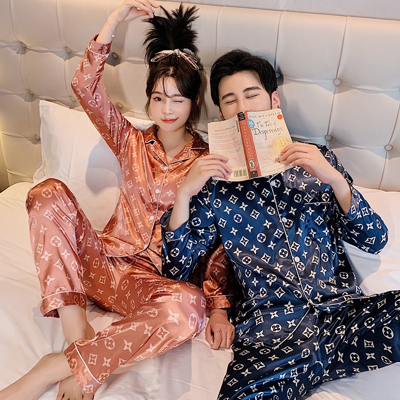 Đồ mặc nhà Pijama nam nữ lụa cao cấp