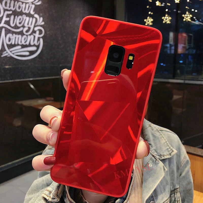 Ốp điện thoại mặt kim cương 3D thời trang sang trọng dành cho Samsung Galaxy S7/S7 Edge/S8/S8+/S9/S9+ | BigBuy360 - bigbuy360.vn