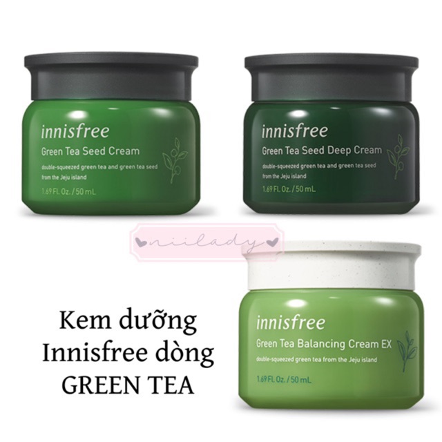 Kem dưỡng Innisfree Green Tea Cream