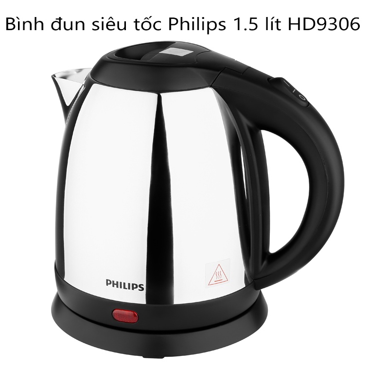 HD9303 --- Bình đun siêu tốc Philips 1.2 lít