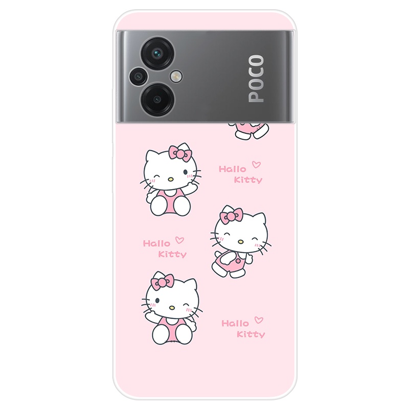 Ốp Điện Thoại TPU Dẻo Họa Tiết Hoạt Hình Dễ Thương Cho Xiaomi Poco M5 Xiaomi PocoM5