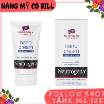 (có bill nhập)KEM DƯỠNG DA TAY NEUTROGENA _ Neutrogena Norwegian Formula Dry Hand Cream, Fragrance-Free