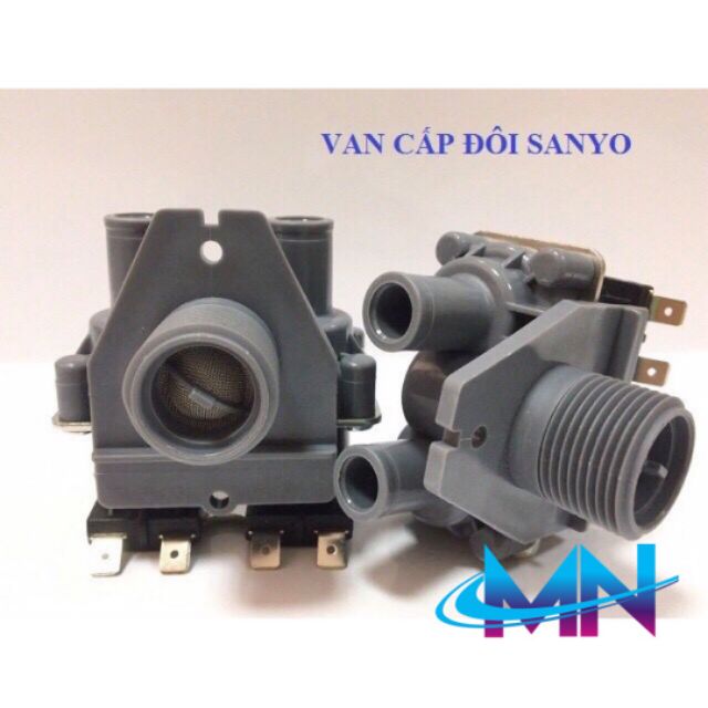 VAN CẤP NƯỚC ĐÔI MÁY GIẶT SANYO (loại tốt)