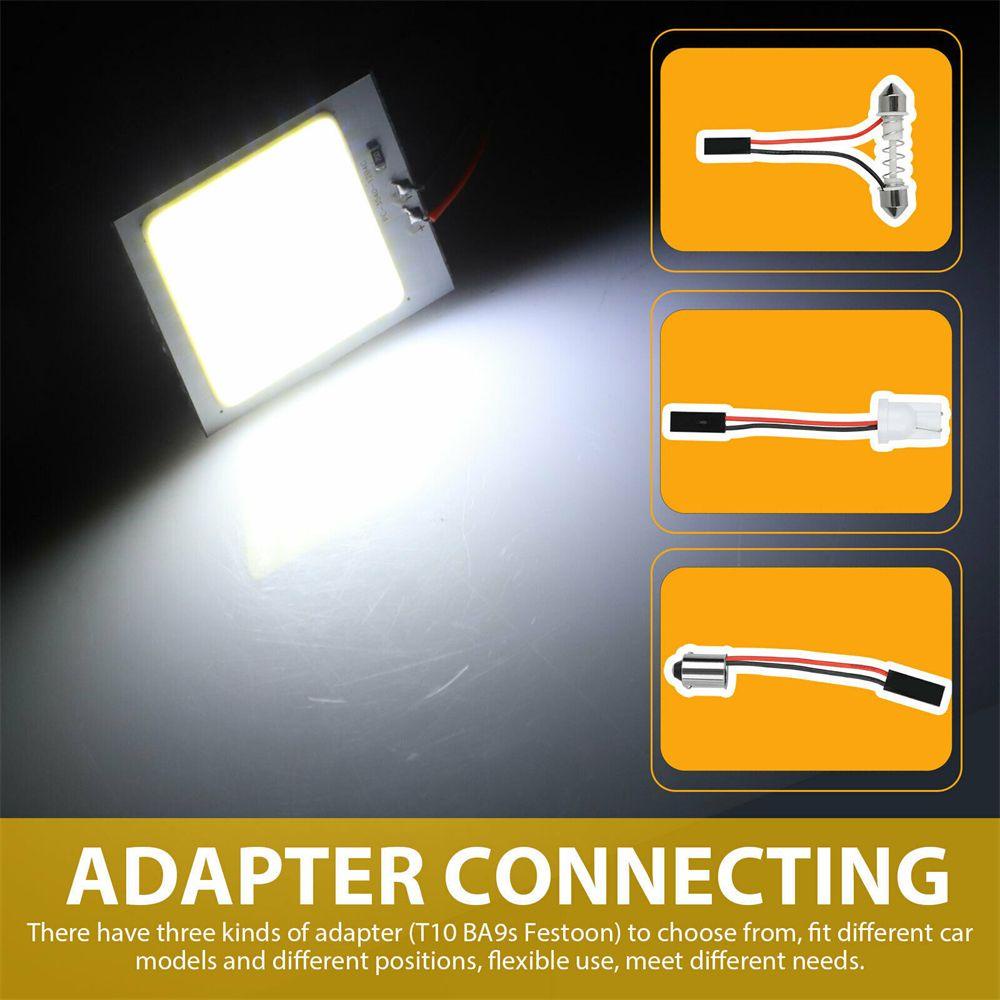 Bộ 10 Đèn LED COB 10 Bóng Dùng Cho Xe Hơi