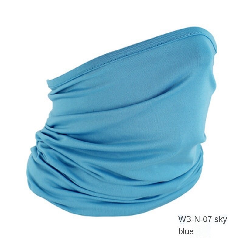 Khăn Ống Bandana Màu Sắc Trơn Độ Co Giãn Cao Che Mặt Và Cổ Tiện Dụng Cho Các Hoạt Động Ngoài Trời