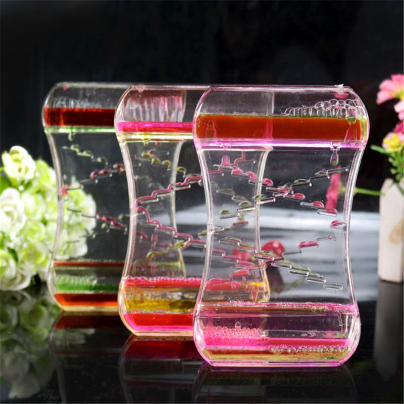 Đồ chơi giảm căng thẳng hình giọt nước nhiều màu sắc mô phỏng chất lỏng chuyển động có thể hẹn giờ