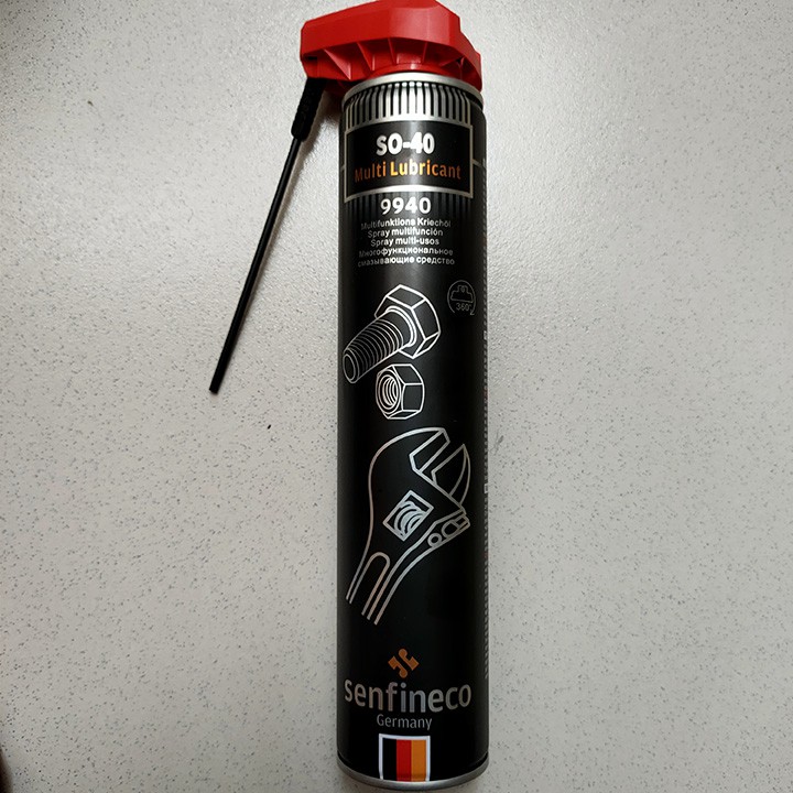 DẦU BÔI TRƠN VÀ PHÁ RỈ SÉT ĐA NĂNG SO-40, Senfineco 9940, 400ml (Multi Lubricant 9940, 400ml)