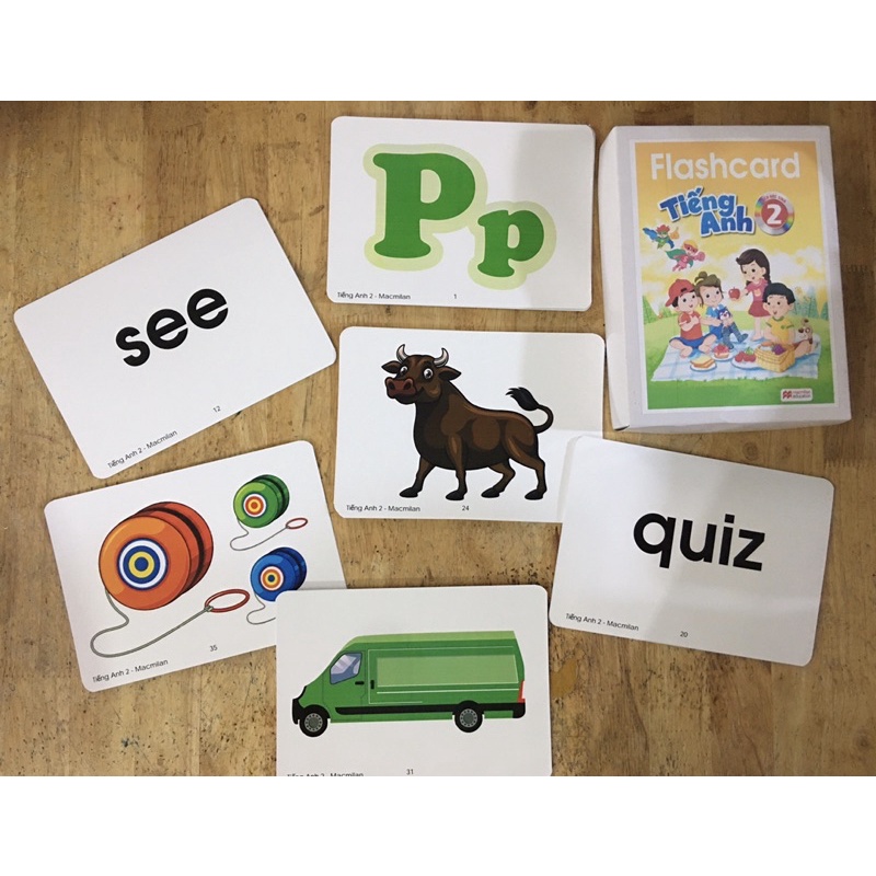 FLASH CARD LỚP 2 MỚI NHẤT theo sách của BGD NĂM 2021
