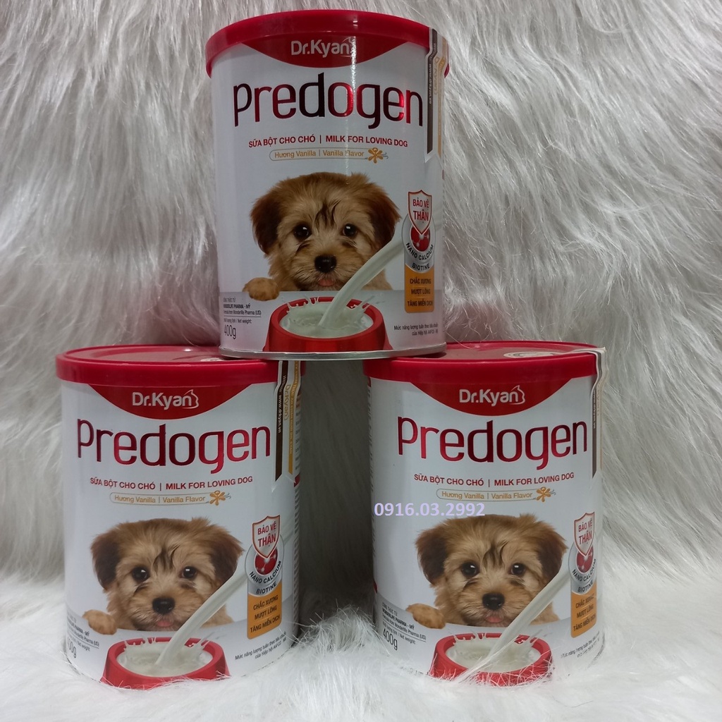 Sữa bột cho chó Predogen 400gr