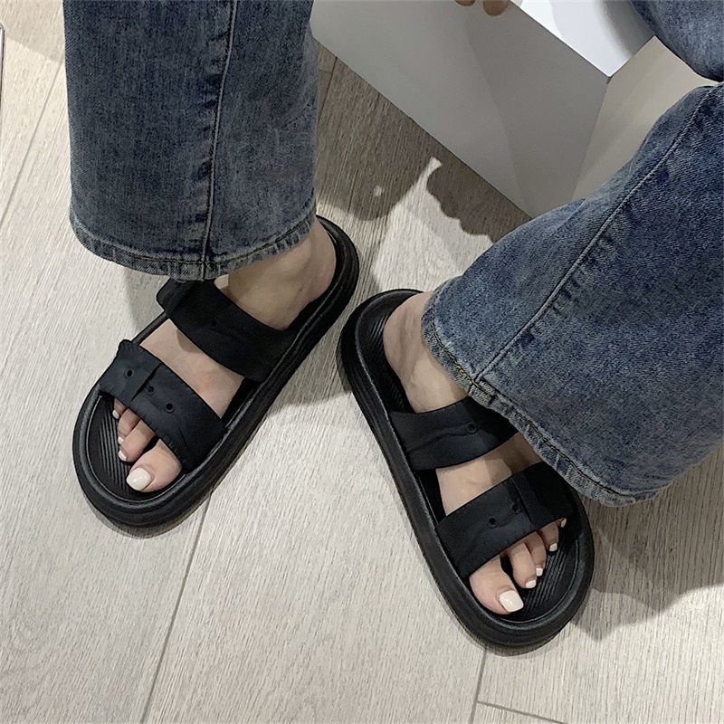 Dép Quai Ngang Đế Dày Thời Trang Nữ