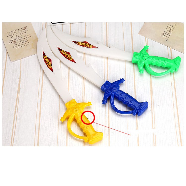 4E Đồ long đao phát sáng siêu nhân nhí AZ34