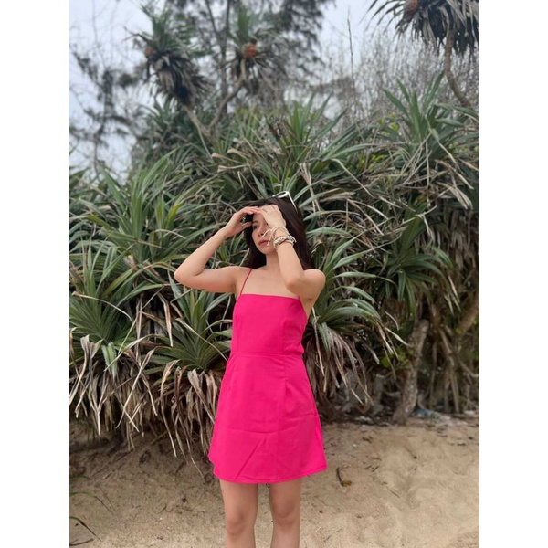 LEMONCHICVN - Đầm hai dây hở lưng - D197