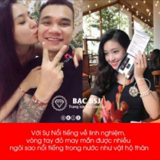 Vòng tay chỉ đỏ mix bạc ta chuẩn