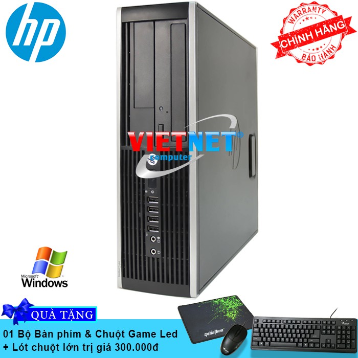 Máy Tính HP Core i3 2100/2120:3.1Gb=>3.3Gb Ram 4GB + HDD 250Gb (Tặng màn hình 17in, bàn phím, chuột, lót chuột)