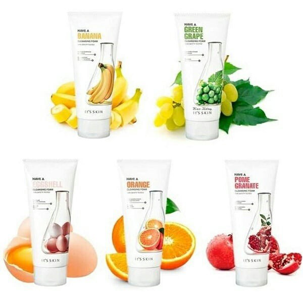 Sữa Rửa Mặt Chiết Xuất Chuối Làm Săn Chắc Da It's Skin Have A Banana Cleansing Foam