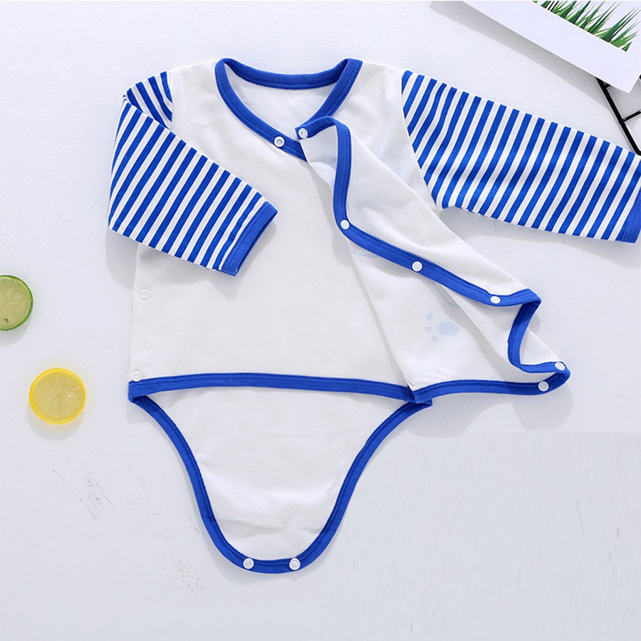 Bodysuit body chip cotton dài tay Cho Bé Trai Bé Gái từ 1-15 tháng TTS211