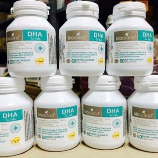 [Có Tem Chemist] Dha Bioisland cho Bé từ 7 tháng trở lên 60 viên - Xuất xứ Úc [FREESHIP ĐƠN TỪ 250K]