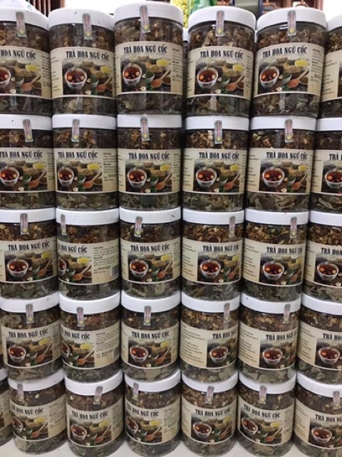 4 HỘP TRÀ HOA NGŨ CỐC THẢO MỘC THIÊN NHIÊN