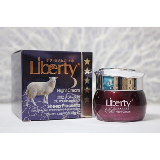 🍒Kem trắng da nhau thai cừu Liberty Nhật Bản 🍒